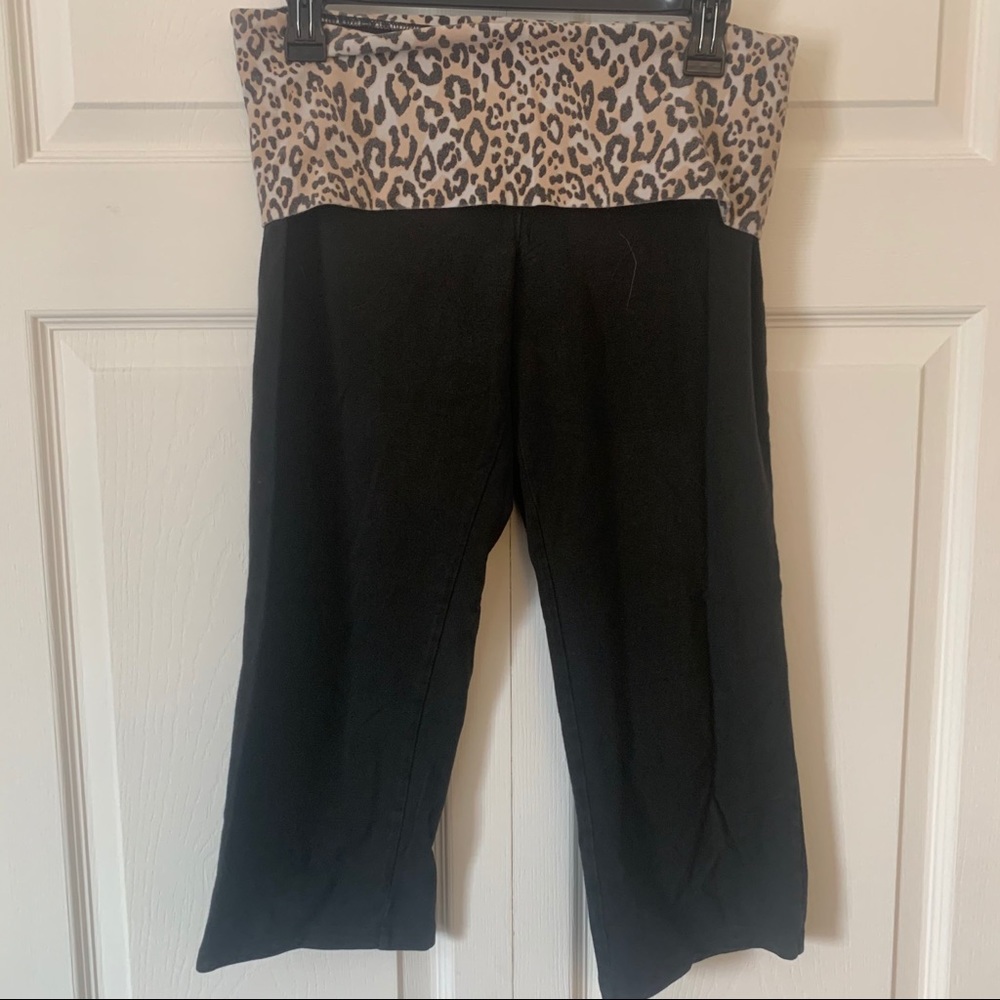 PINK Cropped Yoga Pants